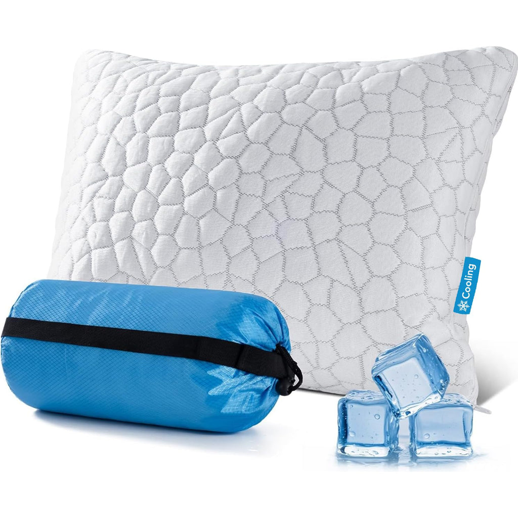 Cooling Shredded Memory Foam Pillow for Comfortable Sleep