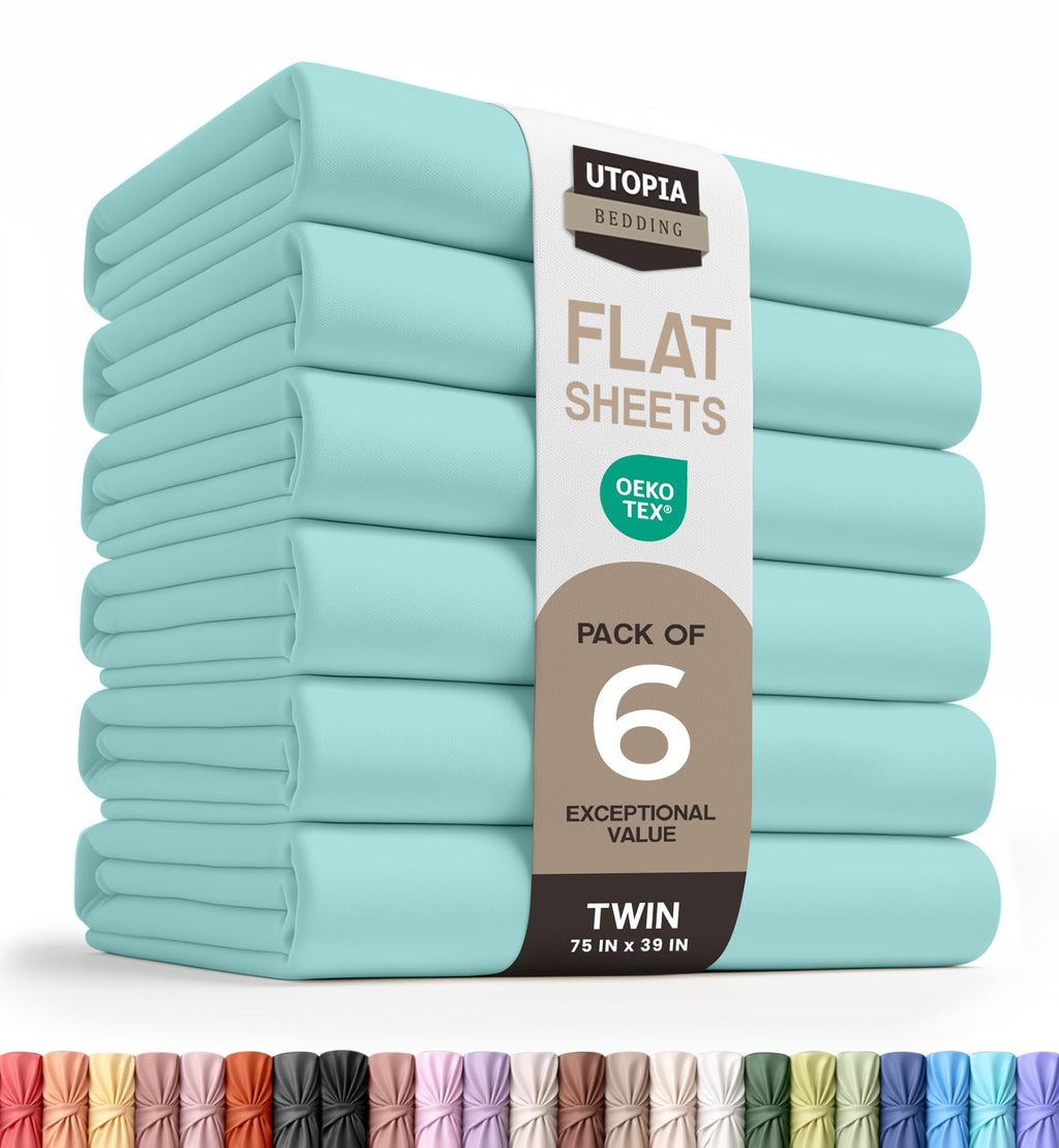 Ultra-Soft Breathable Hotel-Style Flat Bed Sheet