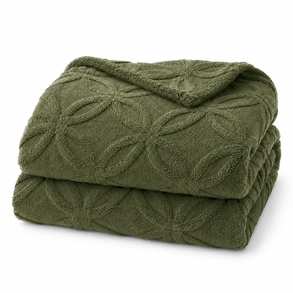 Boho Woven Throw Blanket for Couch and Home Decor
