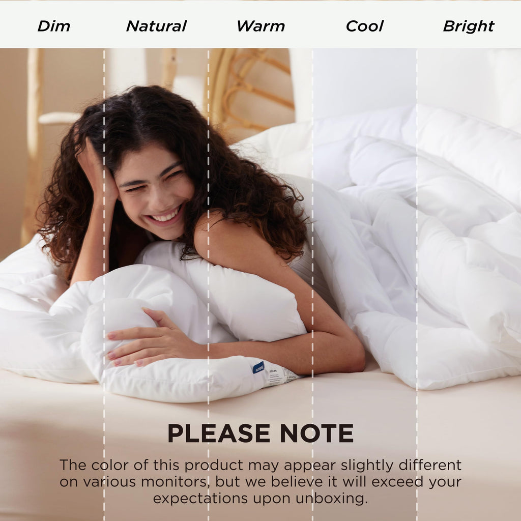All-Season Quilted Down-Alternative Comforter Duvet Insert