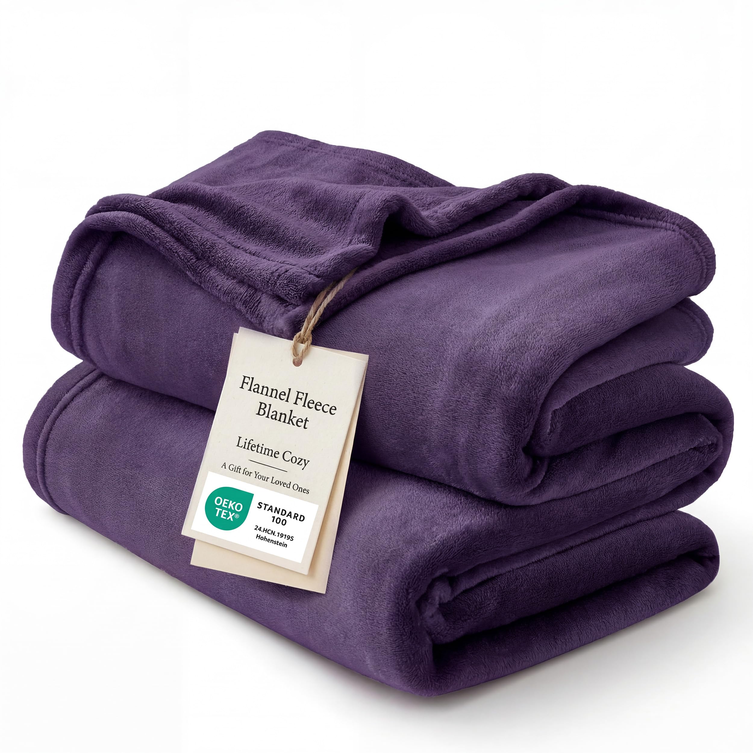 Lightweight Plush Fleece Throw Blanket for Couch and Sofa