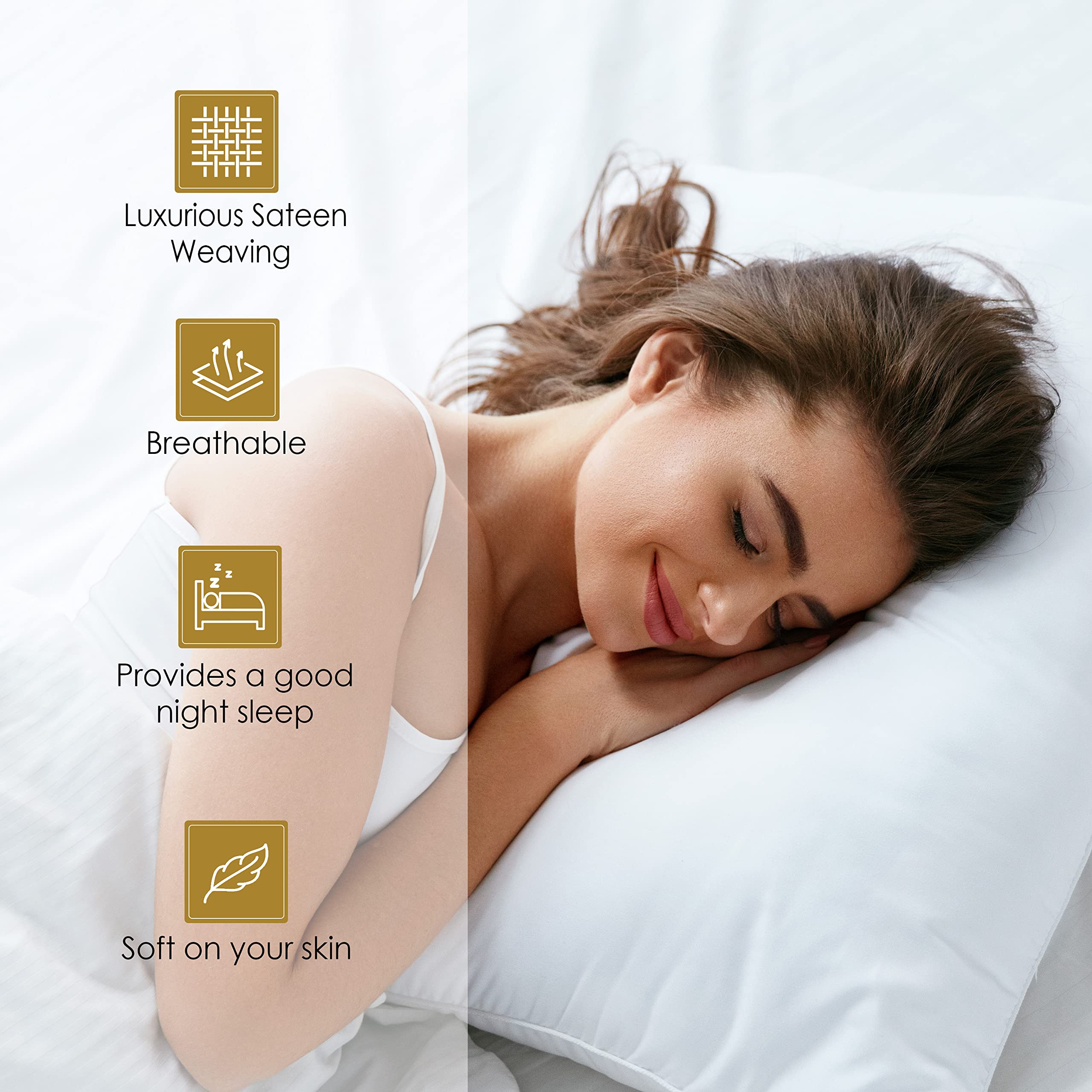 1000 Thread Count Egyptian Cotton 4-Piece Sheet Set