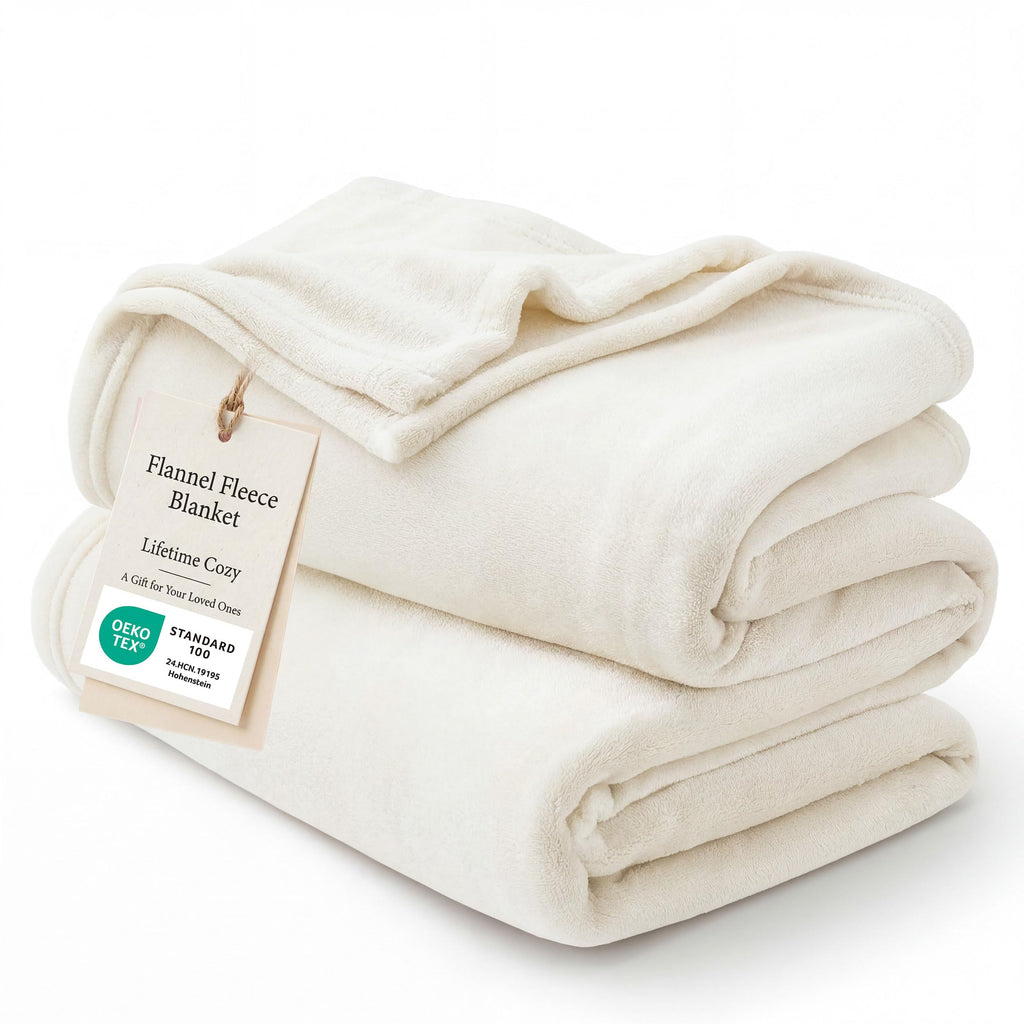 Lightweight Plush Fleece Throw Blanket for Couch and Sofa