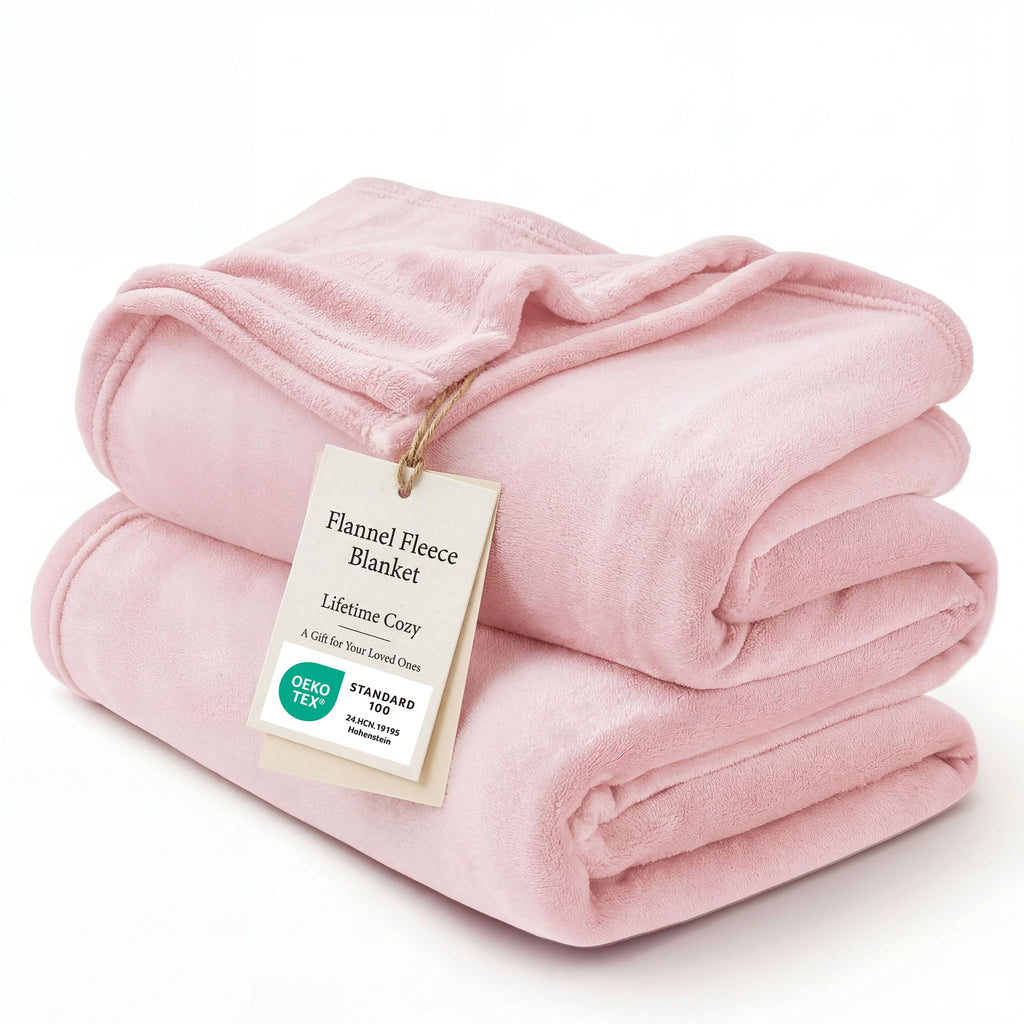 Lightweight Plush Fleece Throw Blanket for Couch and Sofa
