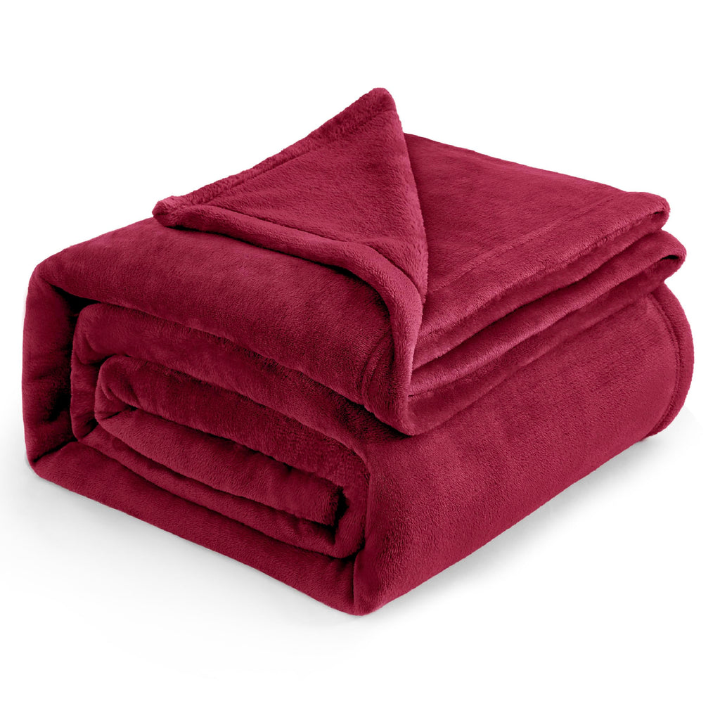 Lightweight Plush Fleece Throw Blanket for Couch and Sofa