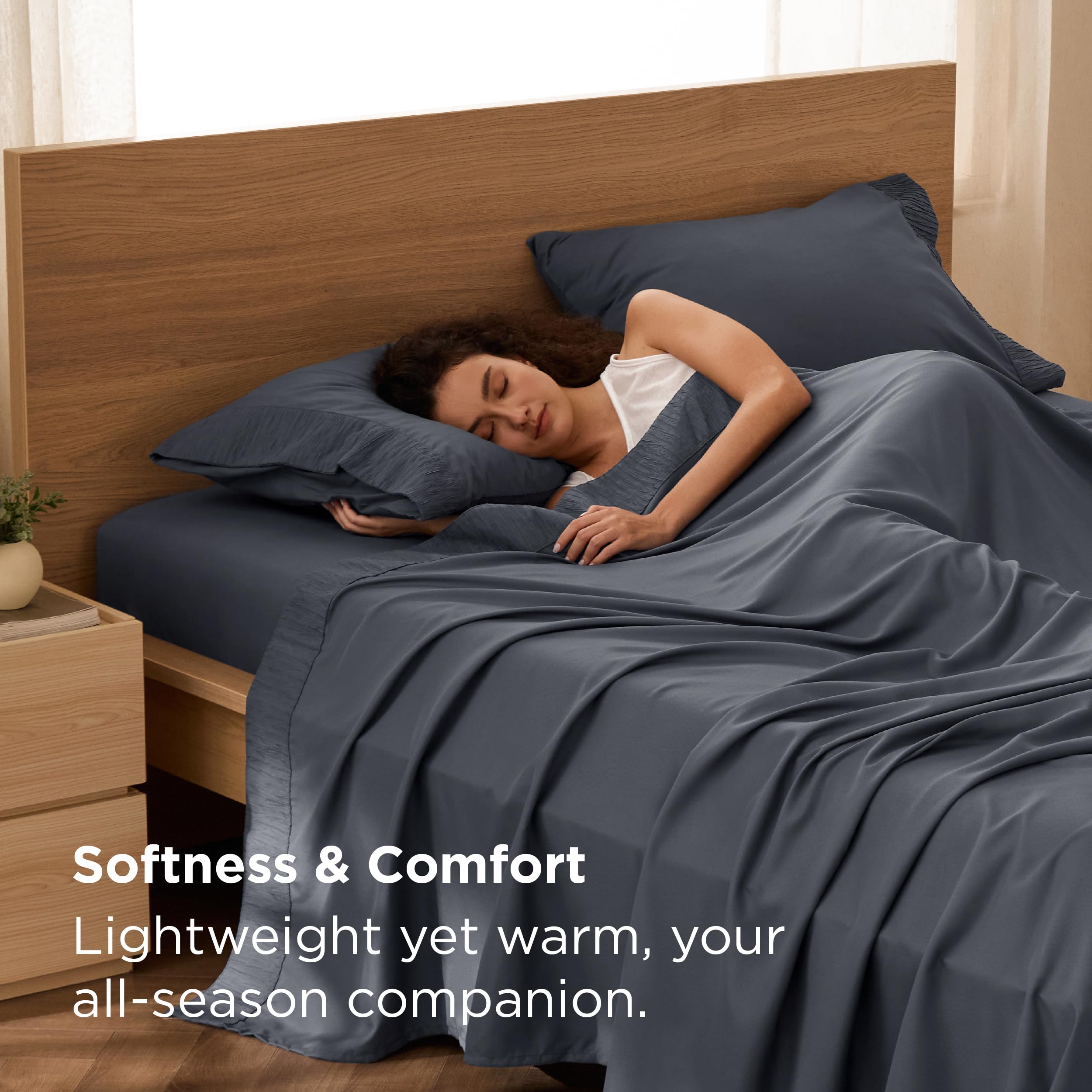 Breathable Cooling Microfiber Luxury Bed Sheet Set