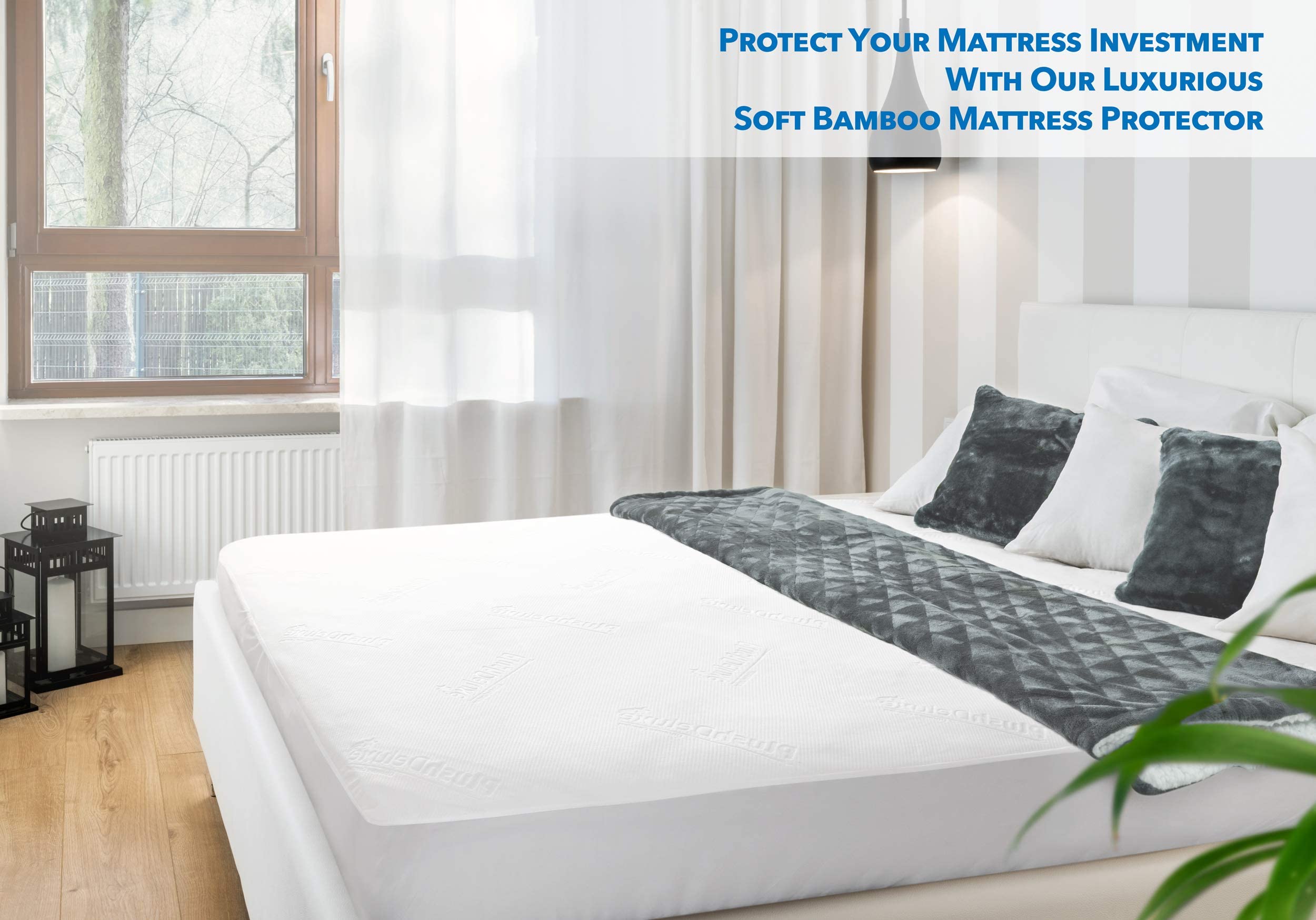 Waterproof Bamboo Breathable Premium Mattress Protector