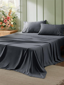 Breathable Cooling Microfiber Luxury Bed Sheet Set