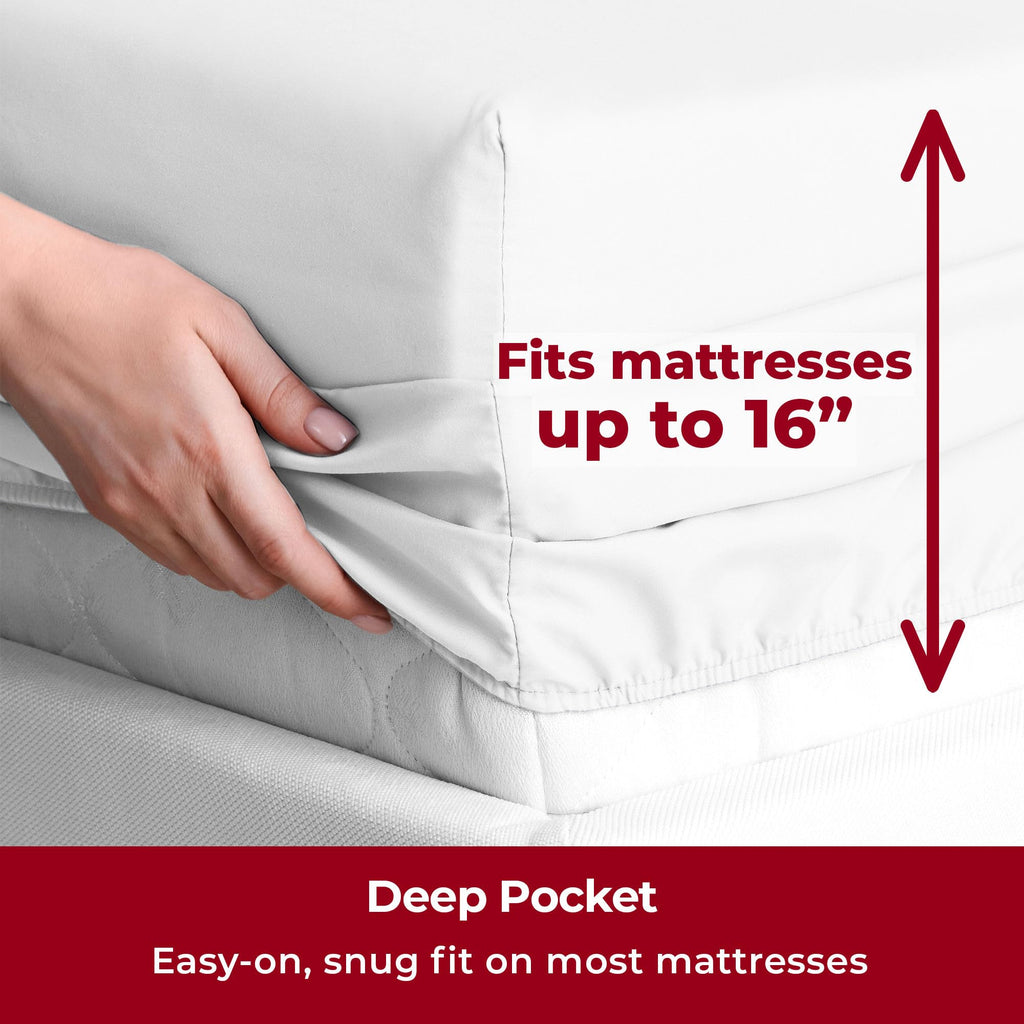 Ultra-Soft Premium Microfiber Bed Sheet Set