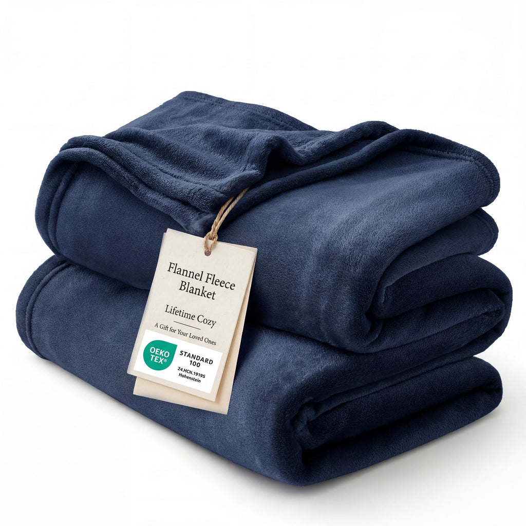 Lightweight Plush Fleece Throw Blanket for Couch and Sofa