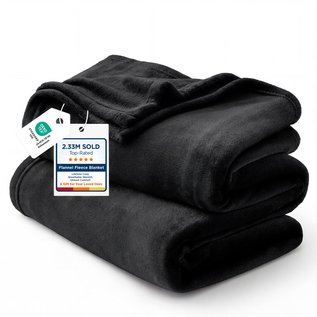 Lightweight Plush Fleece Throw Blanket for Couch and Sofa