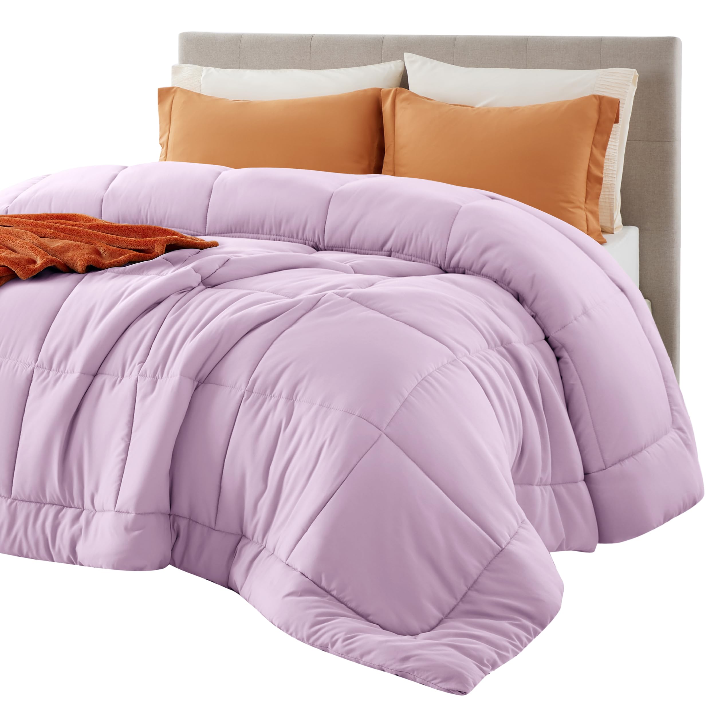 All-Season Quilted Down-Alternative Comforter Duvet Insert