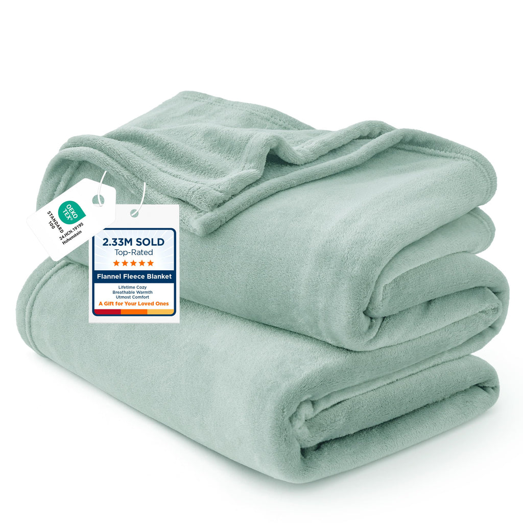 Lightweight Plush Fleece Throw Blanket for Couch and Sofa