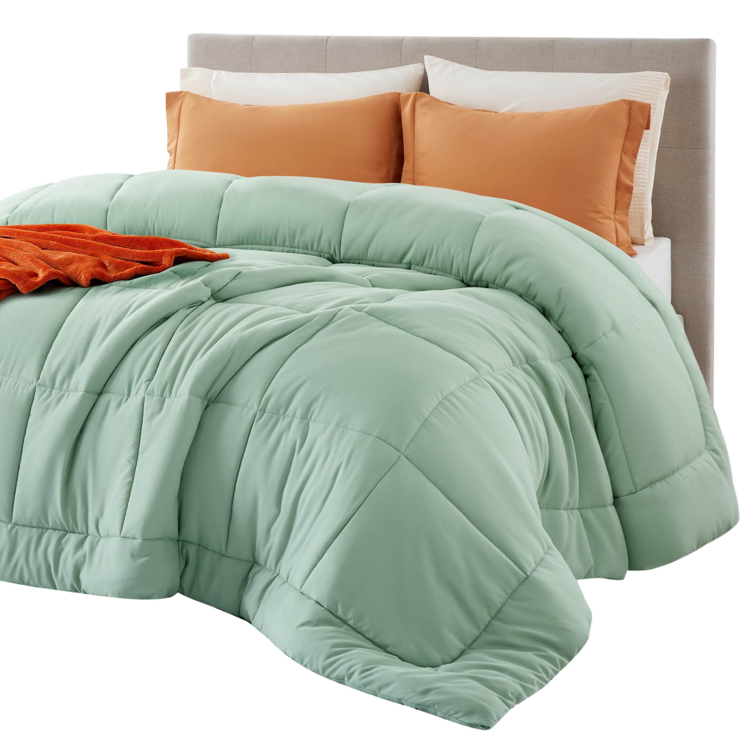 All-Season Quilted Down-Alternative Comforter Duvet Insert