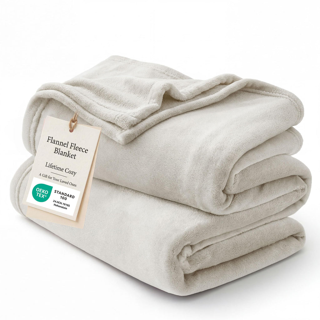 Lightweight Plush Fleece Throw Blanket for Couch and Sofa
