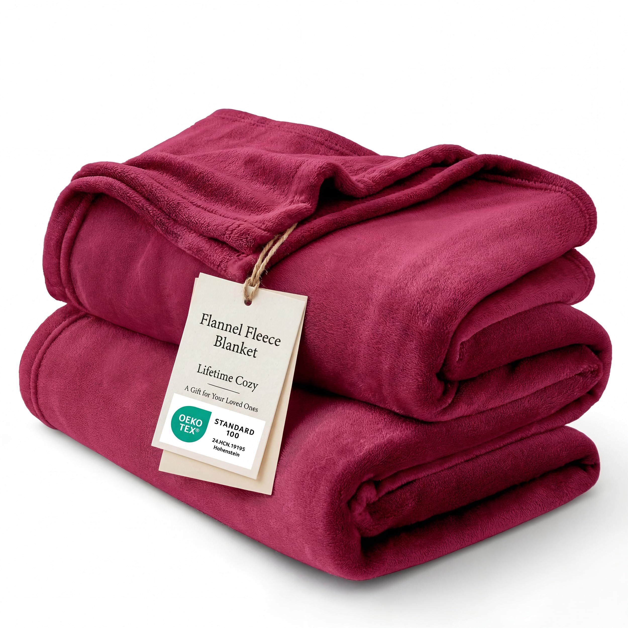 Lightweight Plush Fleece Throw Blanket for Couch and Sofa
