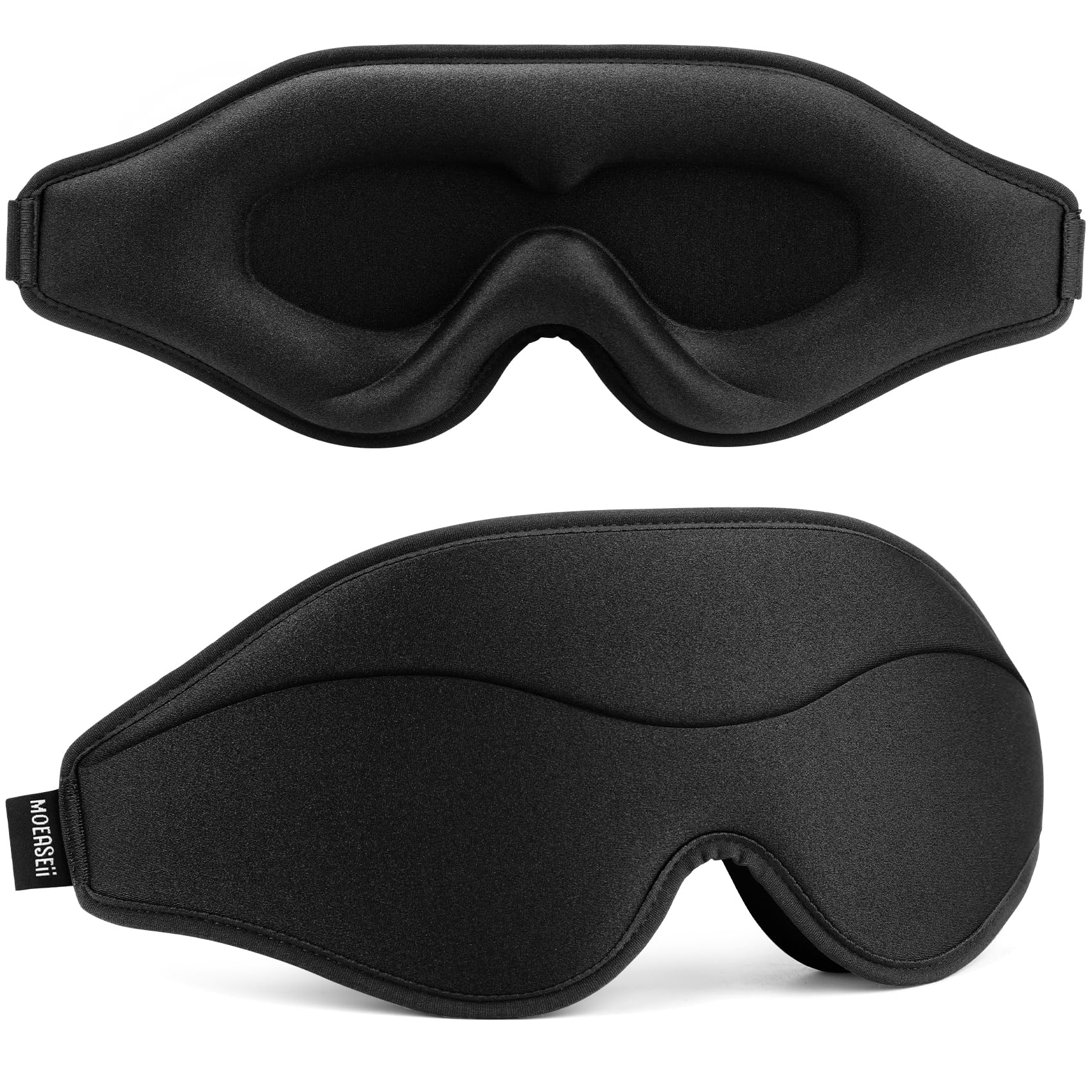 3D Total Blackout Silky Soft Adjustable Sleep Mask