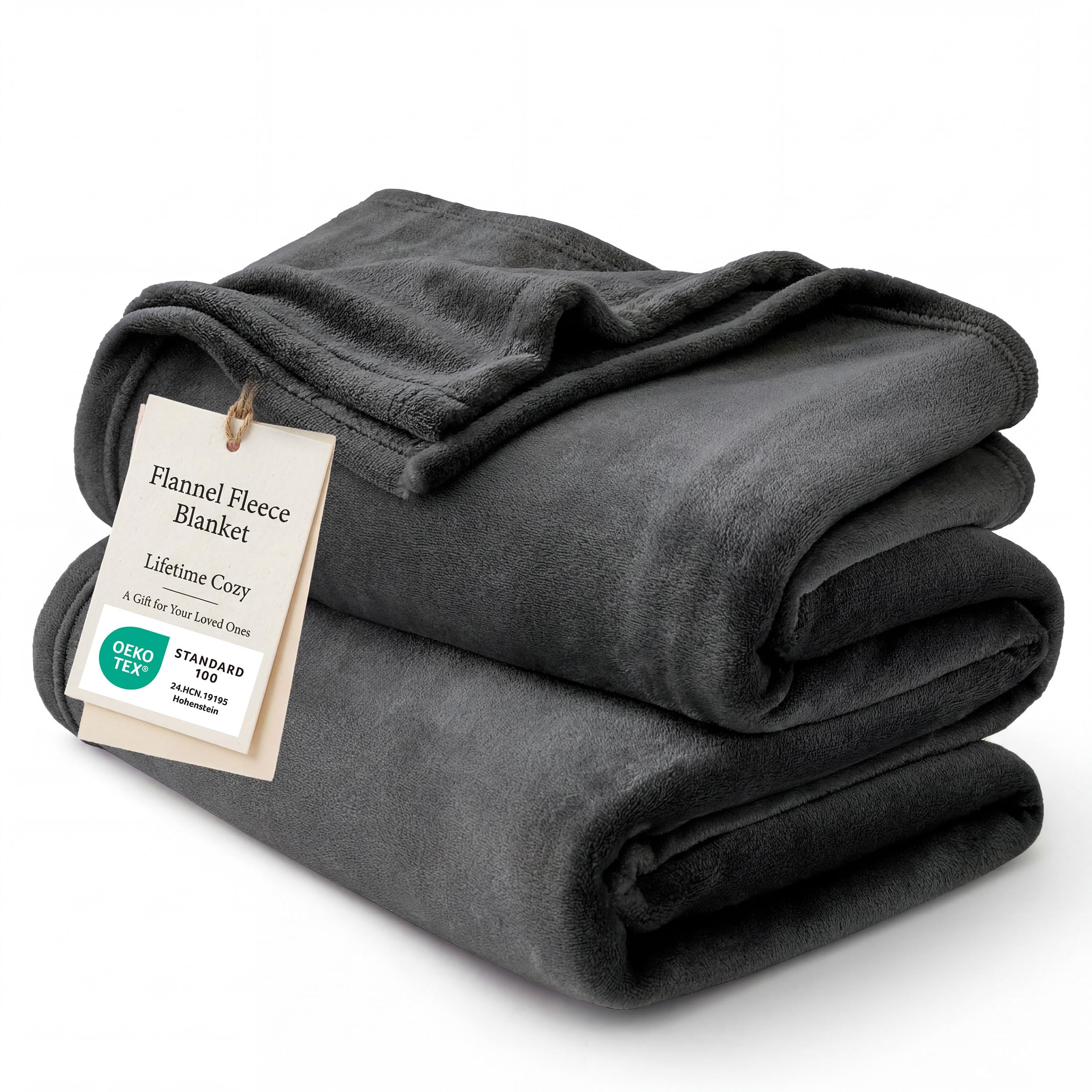 Lightweight Plush Fleece Throw Blanket for Couch and Sofa