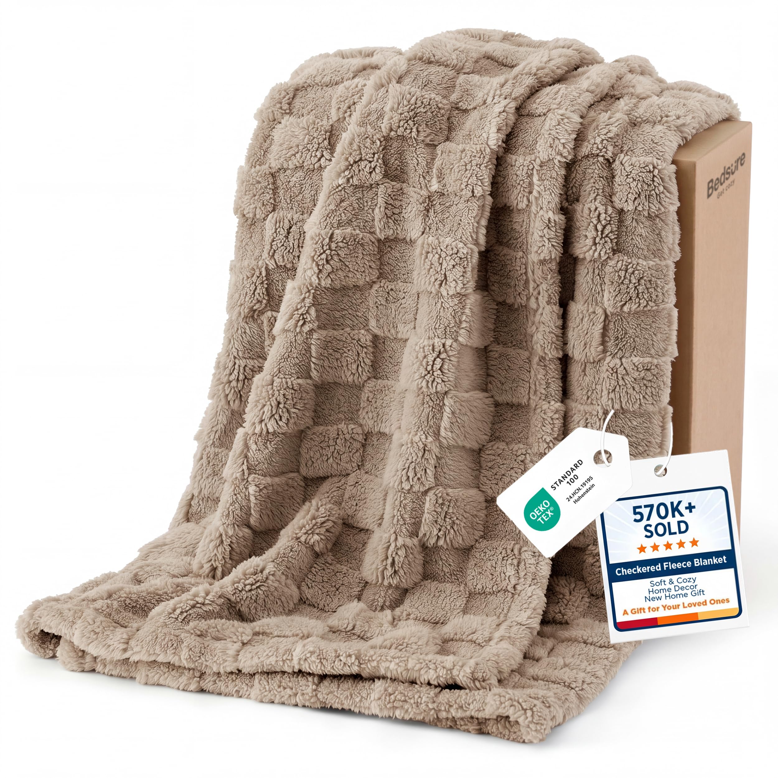 5/7-Piece Seersucker All-Season Comforter Bedding Set
