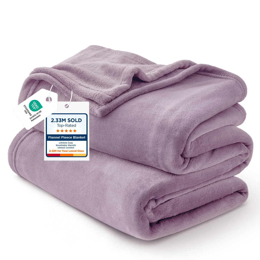 Lightweight Plush Fleece Throw Blanket for Couch and Sofa