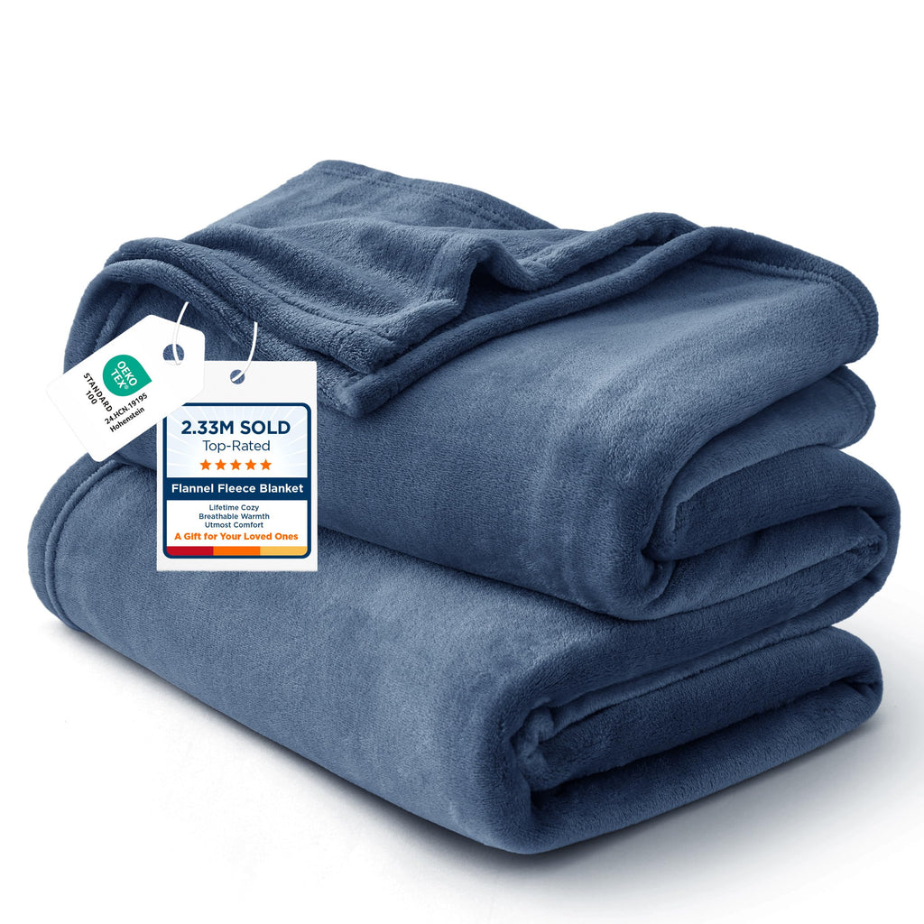 Lightweight Plush Fleece Throw Blanket for Couch and Sofa