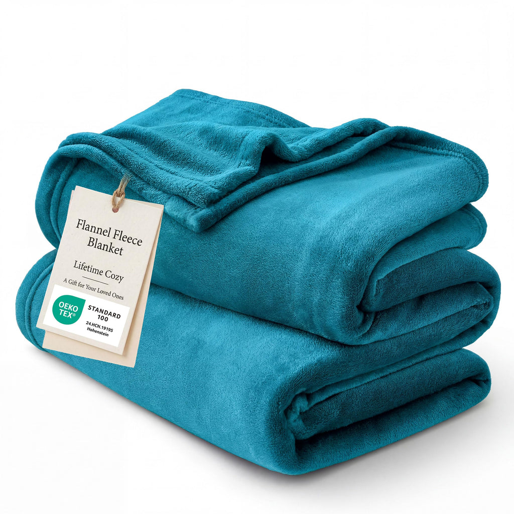 Lightweight Plush Fleece Throw Blanket for Couch and Sofa