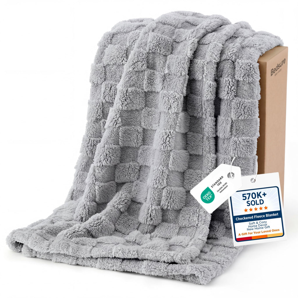 5/7-Piece Seersucker All-Season Comforter Bedding Set