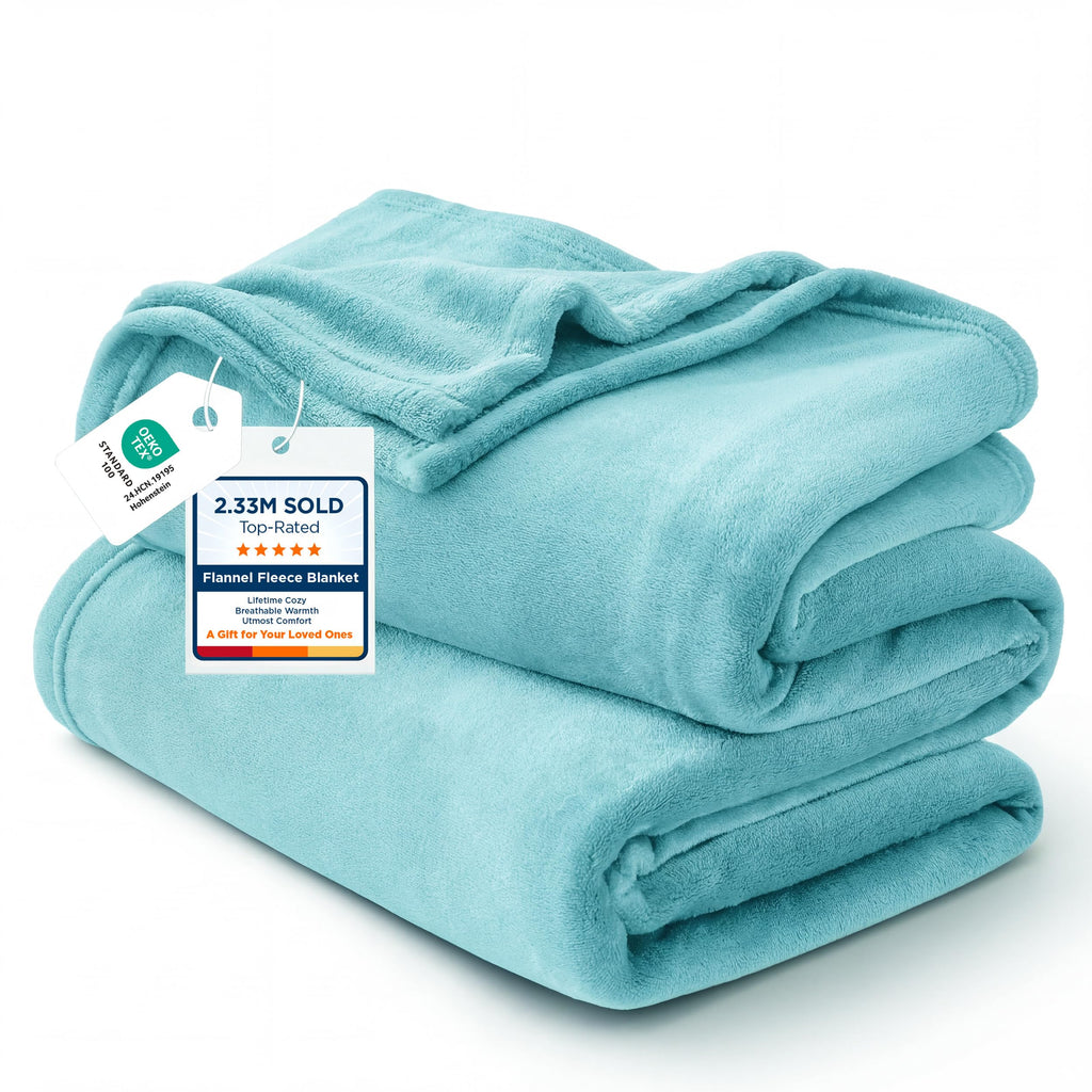 Lightweight Plush Fleece Throw Blanket for Couch and Sofa