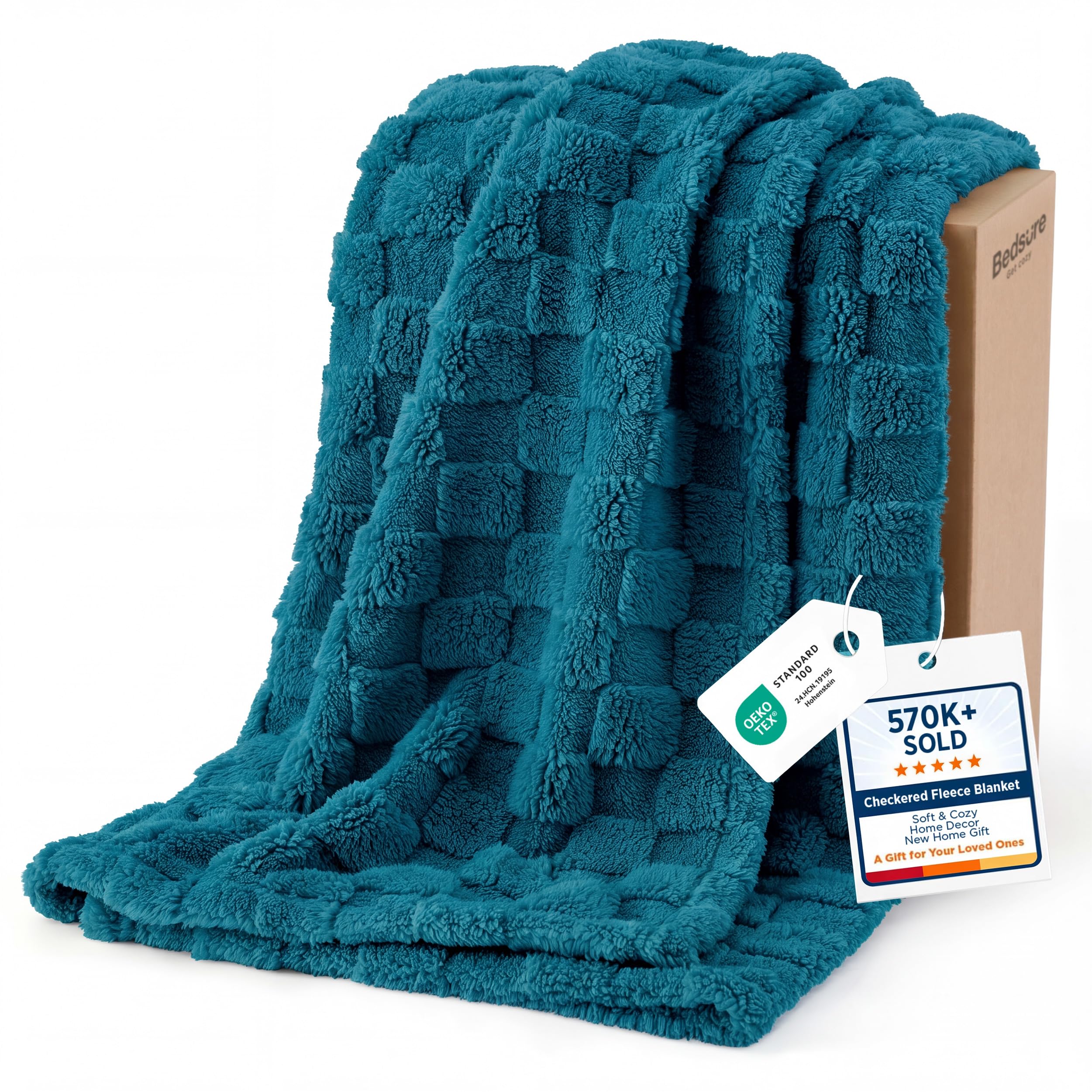5/7-Piece Seersucker All-Season Comforter Bedding Set