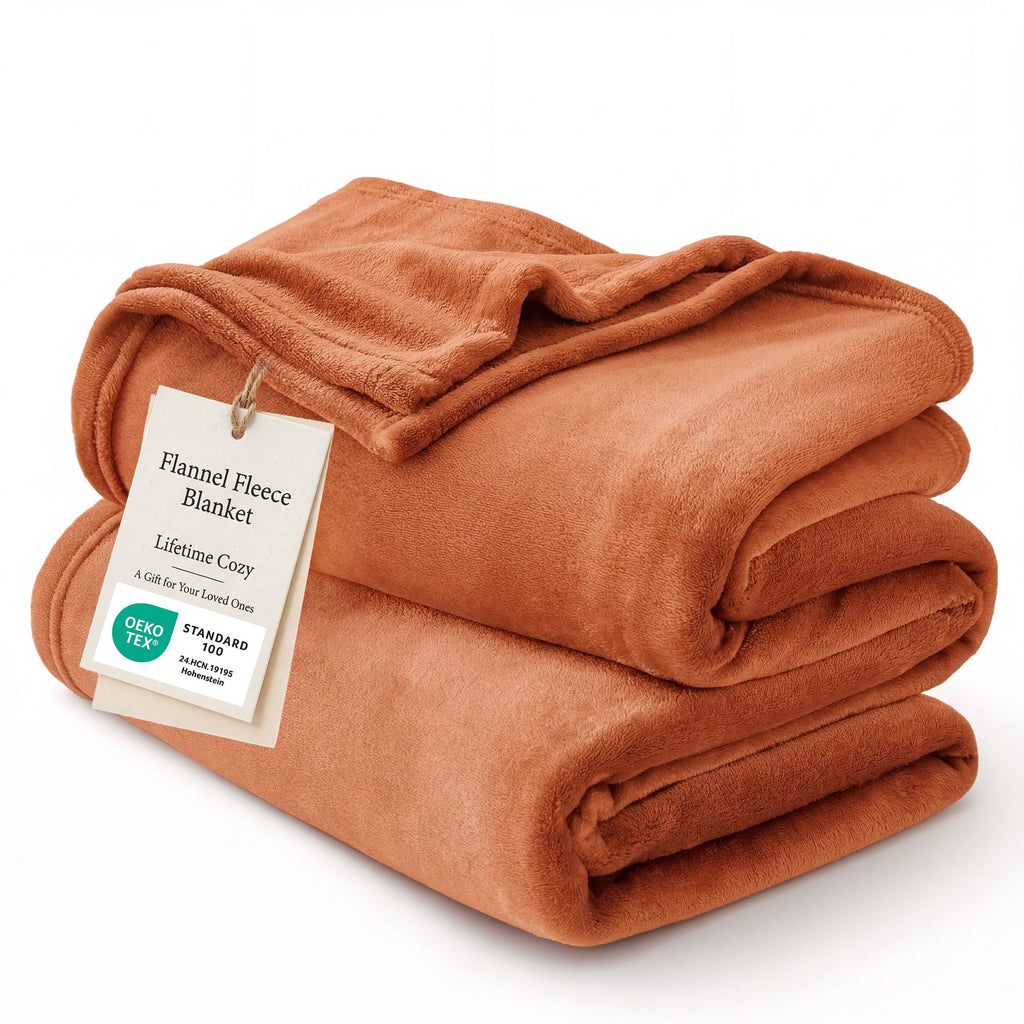 Lightweight Plush Fleece Throw Blanket for Couch and Sofa