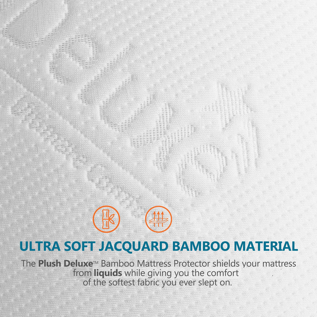 Waterproof Bamboo Breathable Premium Mattress Protector