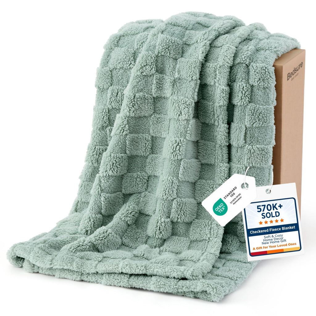 5/7-Piece Seersucker All-Season Comforter Bedding Set