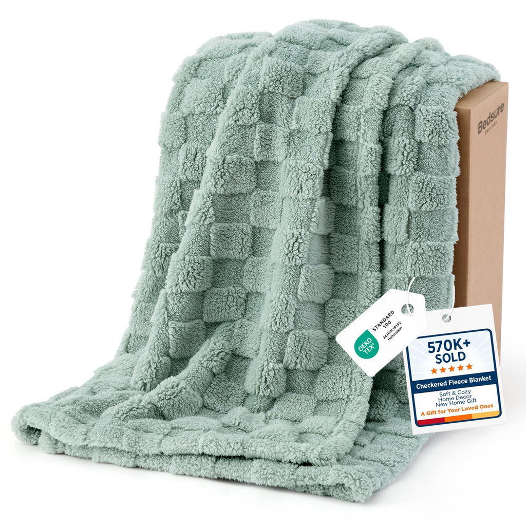 5/7-Piece Seersucker All-Season Comforter Bedding Set