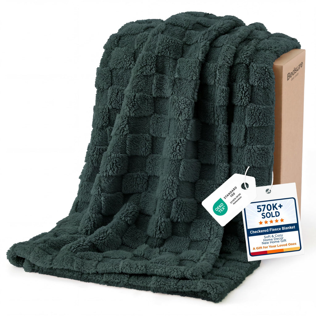 5/7-Piece Seersucker All-Season Comforter Bedding Set