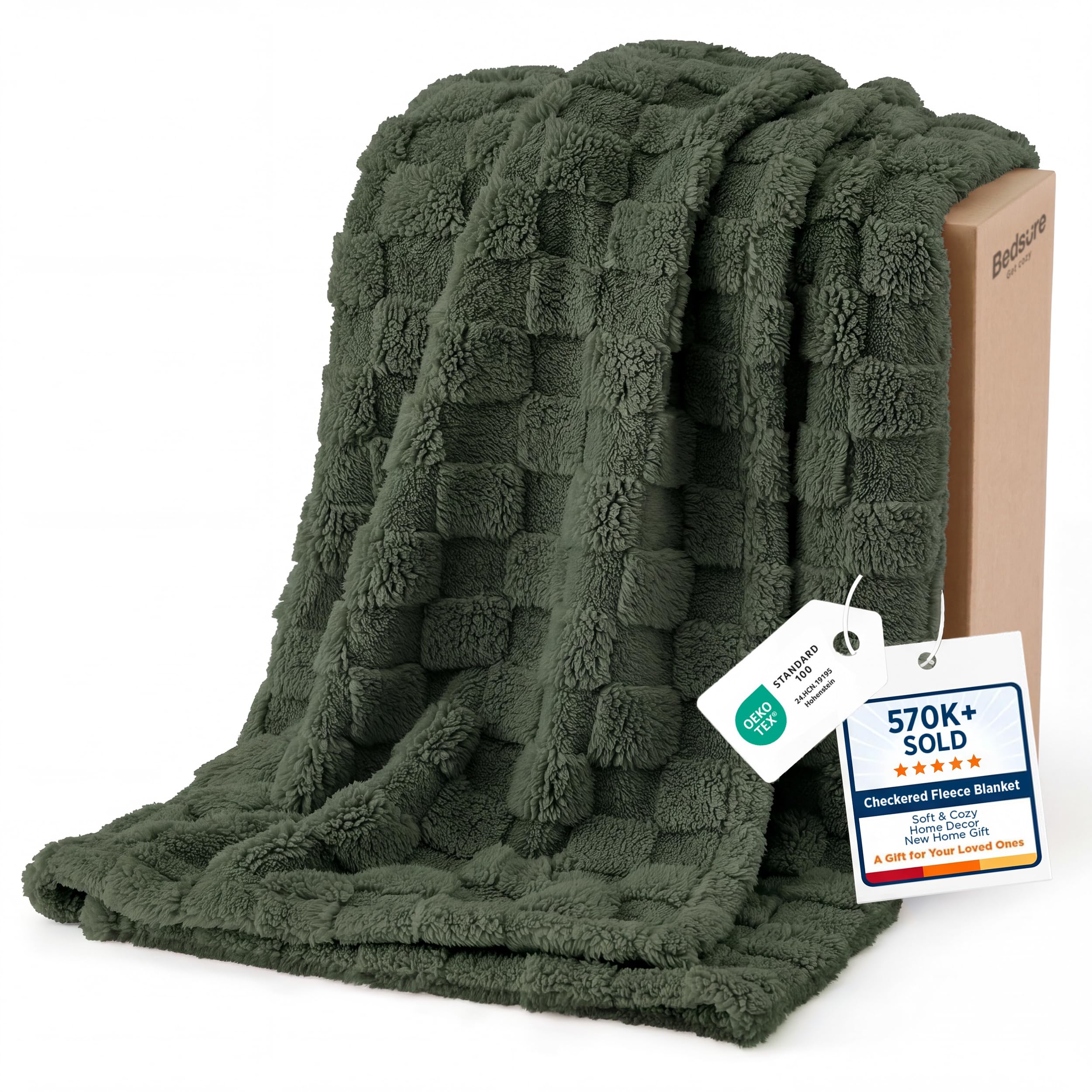 5/7-Piece Seersucker All-Season Comforter Bedding Set